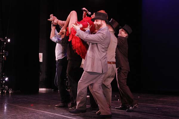 Top Hat: Carol Lawrence & Audience Members